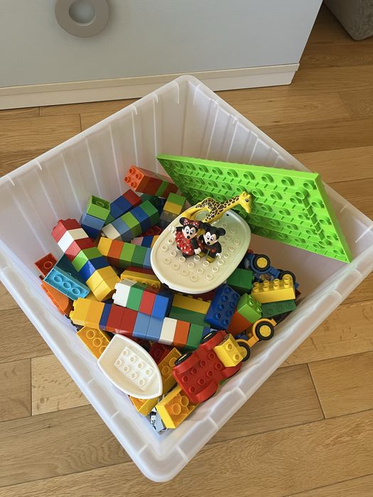 Caixa de legos diversos