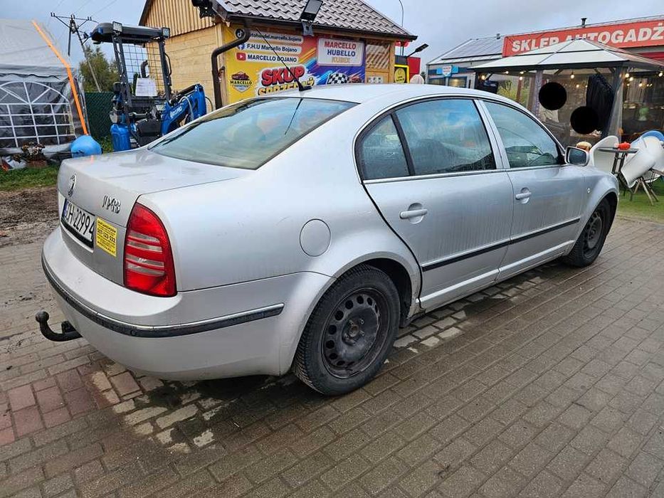Skoda Superb 2003r/2.8 V6 benz gaz lpg/automat/PT maj2027r/193KM/hak