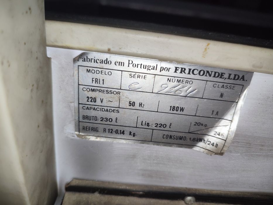 Arca congeladora para desocupar