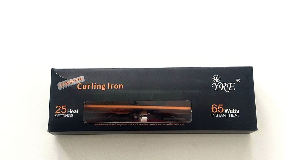 Конусна плойка YRE Curling Iron 13-25мм,чорний.