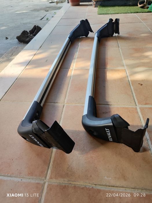 Barras de tejadilho originais Renault Captur 2019