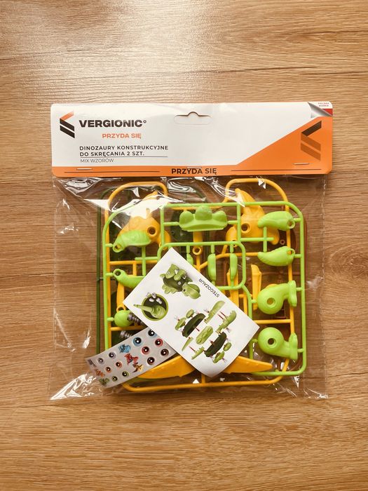 dinozaury konstrukcyjne / Vergionic / nowe