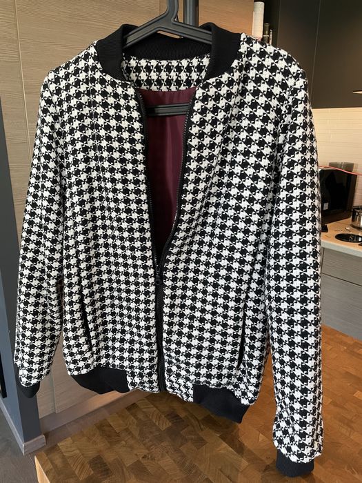 Bluza bomberka pepitka M 38