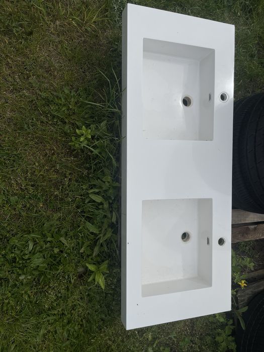 Рукомийник керамічний подвійний