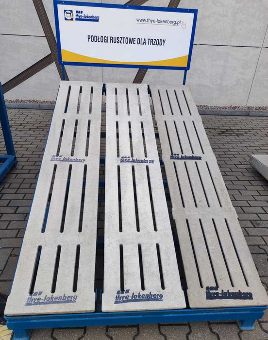 Ruszta betonowe dla bydła i trzody