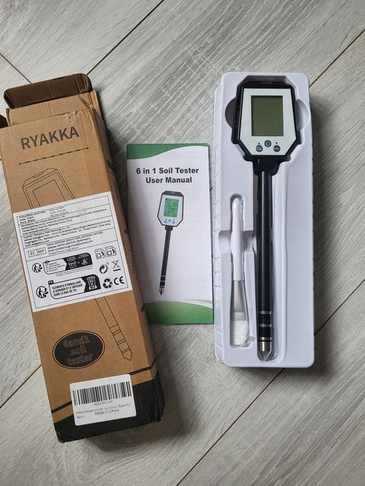 цифровий аналізатор ґрунту Ryakka 6-в-1