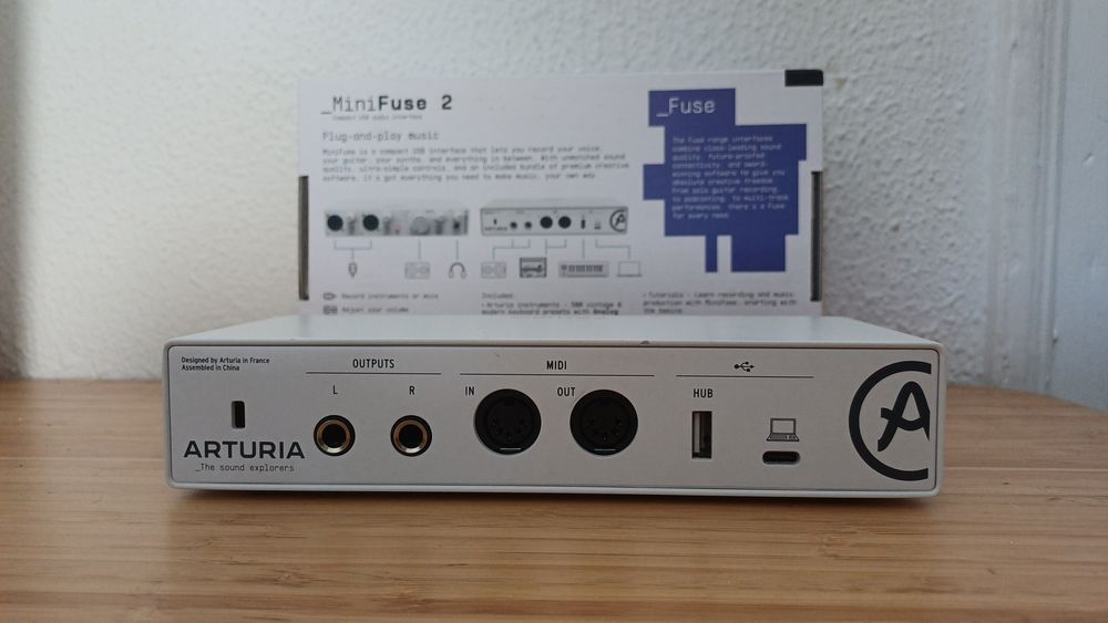 Interface Arturia minifuse2