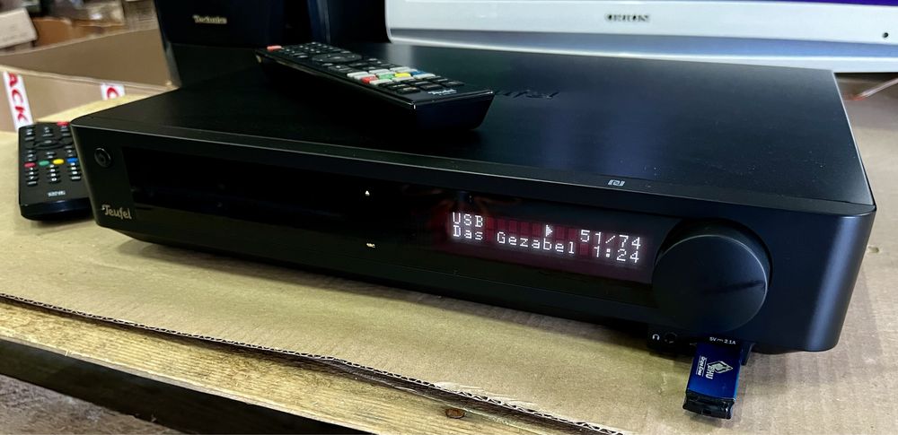 Teufel Impaq 8000 Bluetooth/amplituner Blu-ray 7.1/slim/klasa D