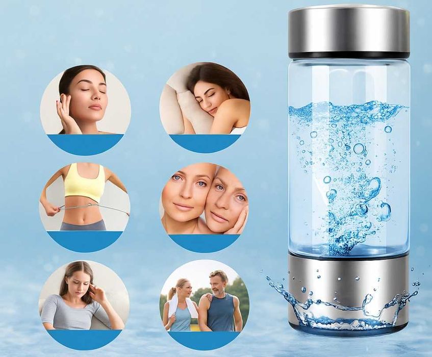 Generator Wodoru Woda Wodorowa Butelka do Wody Wodorowej