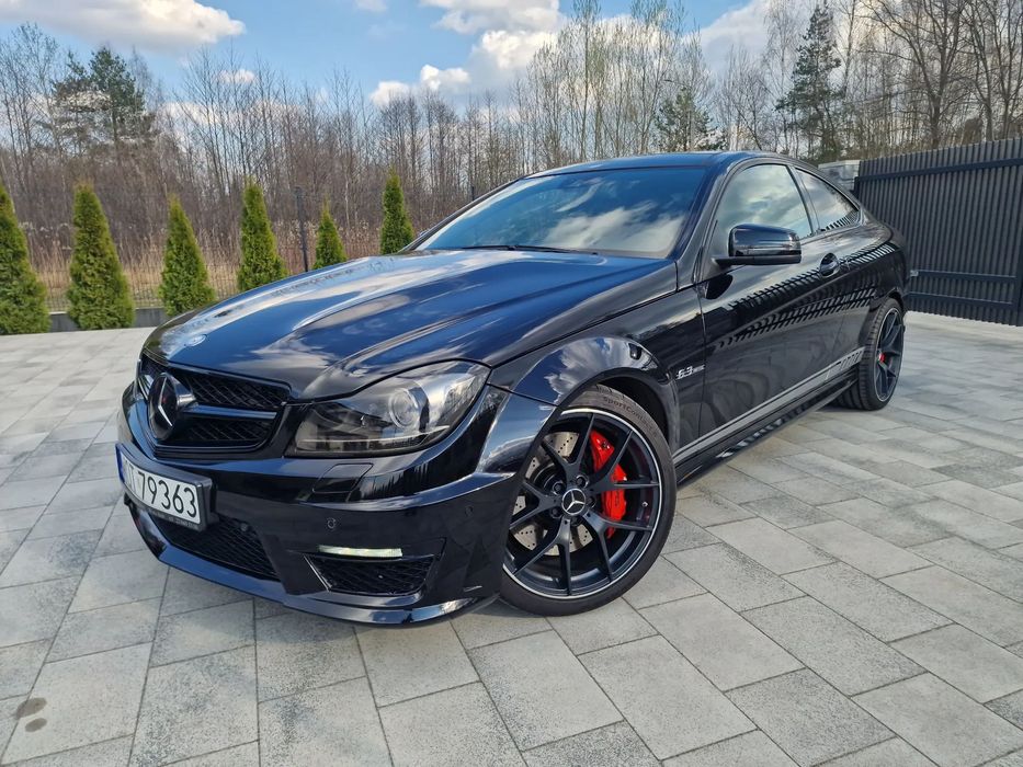 Mercedes-Benz Klasa C C63 AMG Performance Europa 487km. Piękny Stan, Szpera
