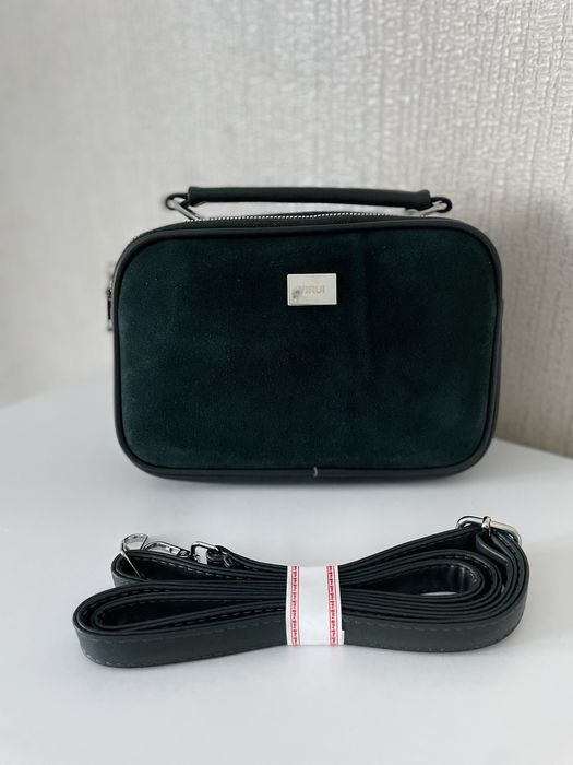 Сумка крос - боді  замшева