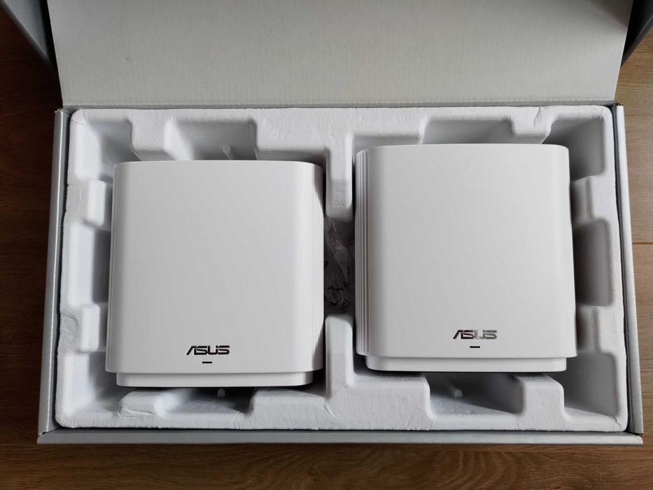 Маршрутизатор WiFi-роутер AI Mesh ASUS ZenWiFi CT8 AC3000 2PK (white ...