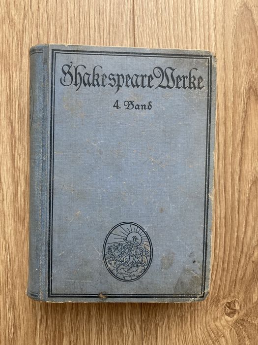 Szekspir Dramaty Shakespeare Werke t.4 książka niemiecka