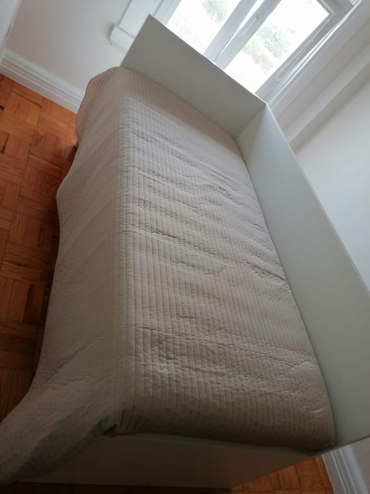 Cama individual dupla