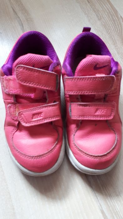 Buty Nike 27 różowe + trampki 28