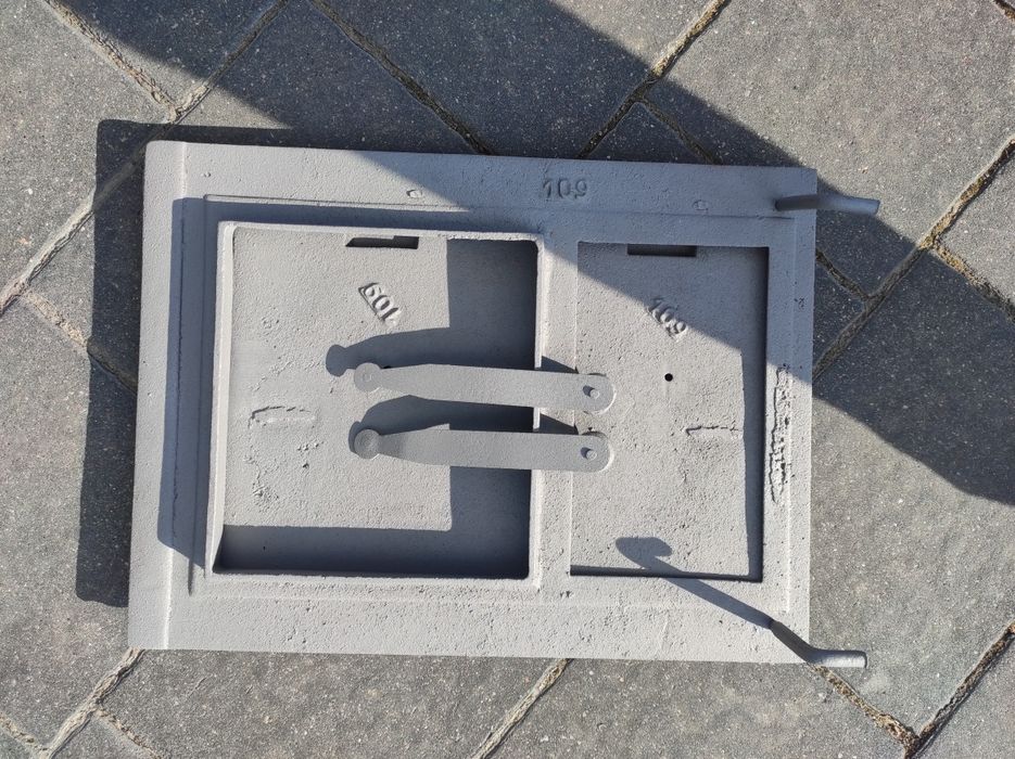 Drzwiczki żeliwne piec wędzarnia