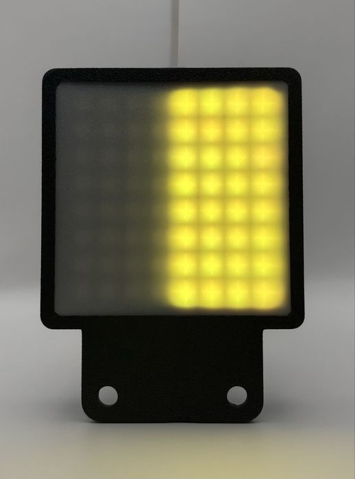 iFlaga wskaźnik LED ekran do symulatorów Simhub biegi flagi simracing