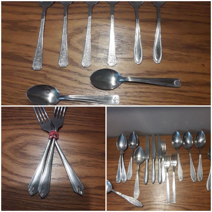 Sztućce różnego rodzaju