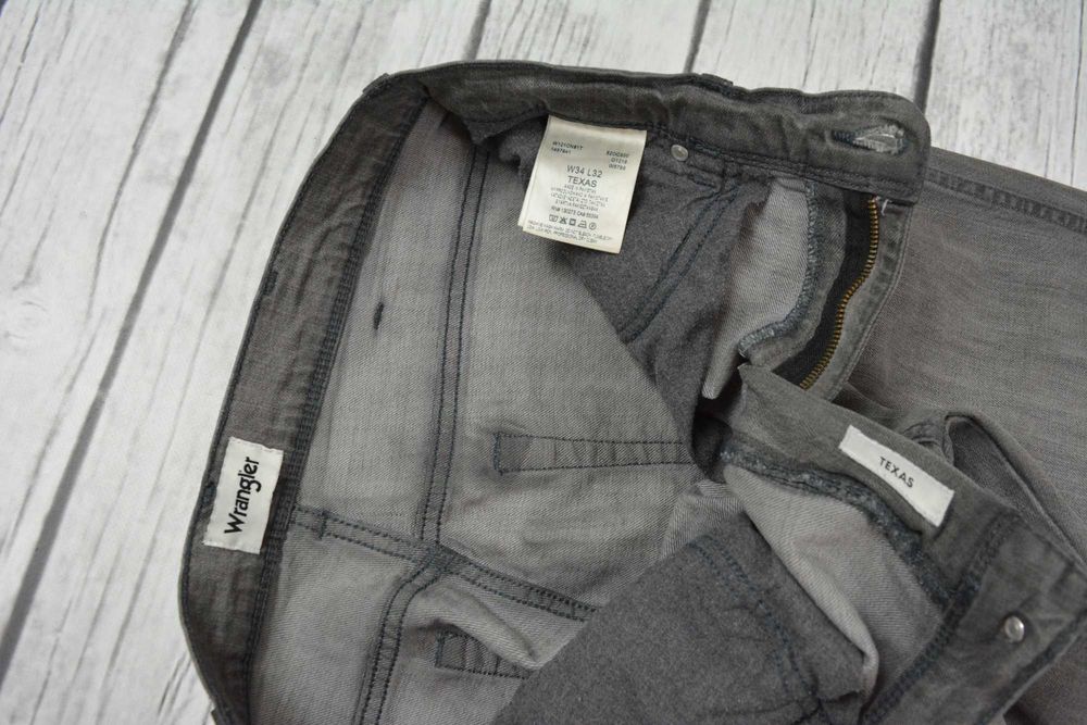 Wrangler Texas Kultowe Jeansy Stretch W34 L32 34/32 pas:88-92