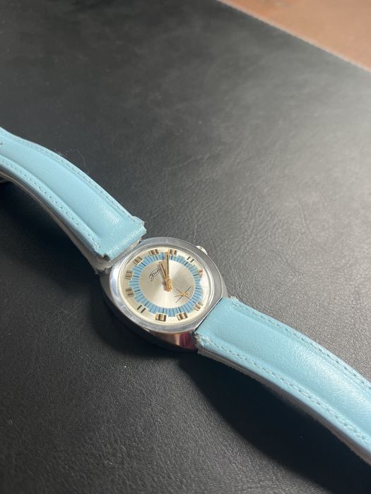 ZIM radziecki vintage zegarek z dwoma paskami