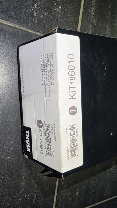 Thule kit 186010 para barras de tejadilho