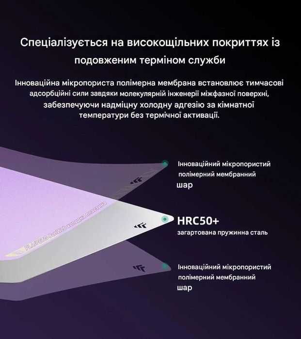 PEI пластина ConWeb Cool Plate для Bambu Lab X1 / P1S / P2S / A1