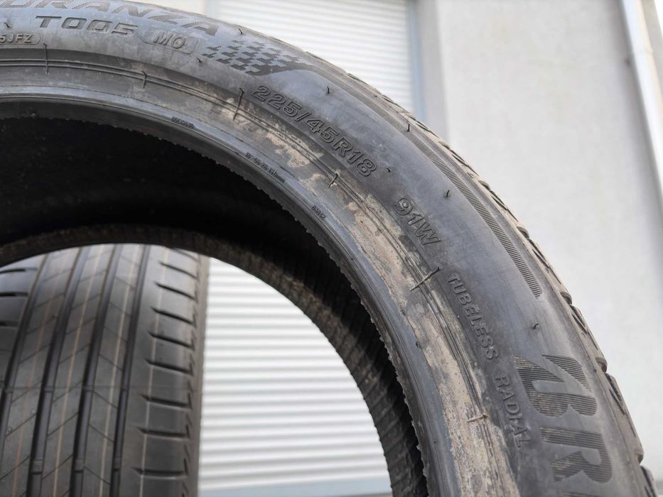 x2 NOWE letnie 225/45R18 Bridgestone Turanza T005. 2024/23r LN006