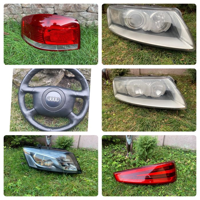 Фары AUDI Q5 r8 IXENON LED ,A3,A6 C6,фонари Audi Q3(8U),A3 8P 03-05,