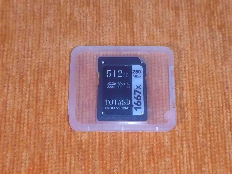 Флешка TotaSD SDXC 512Gb V60 II Карта пам'яті як флешка
