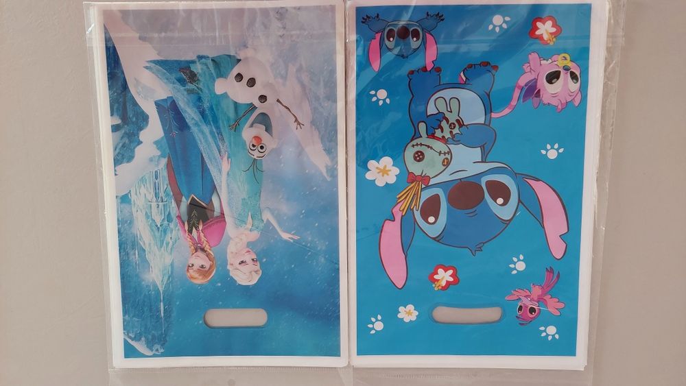 Пакети на День народження Стіч і Minni Mays Соник  Ельза