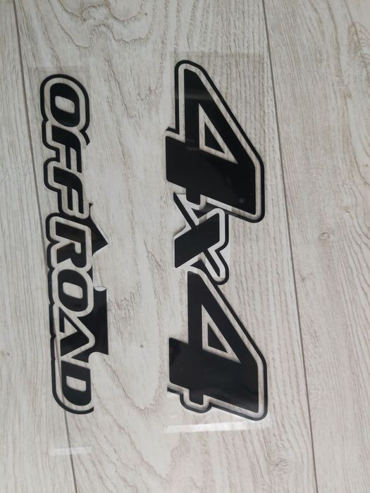 4 X 4 - OFFROAD - naklejka na auto ścianę laptop quad kamper
