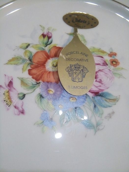 Bule e Prato - Porcelana