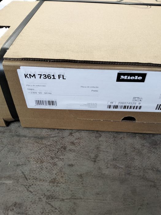 Placa de indução Miele perfeita