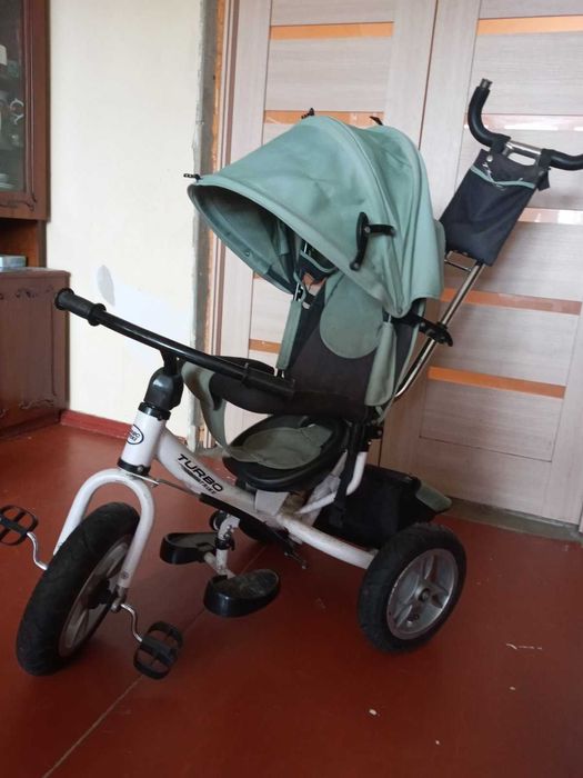 Дитячий велосипед-візок