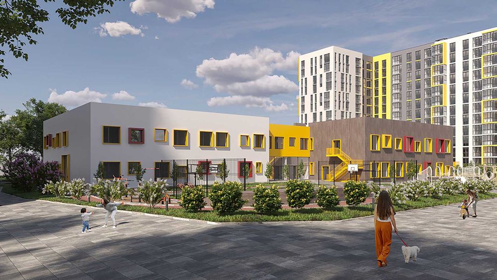 2-кімнатна квартира 67.02 м² у ЖК Evening роздільне планування від забудовника