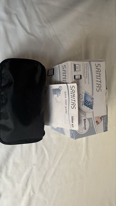 Medidor tensão arterial Sanitas SBM 67 Bluetooth (avariado)