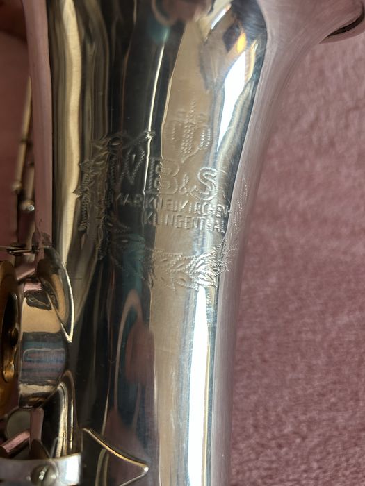 Saxofone alto B&S Blue Label da antiga alemanha de leste