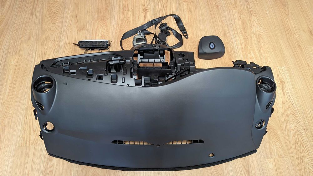 Conjunto Kit Airbags Tablier Renault Zoe 1 Original