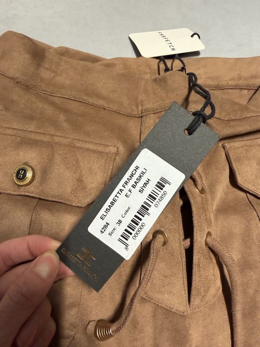 Spodenki brązowe Elisabetta Franchi S