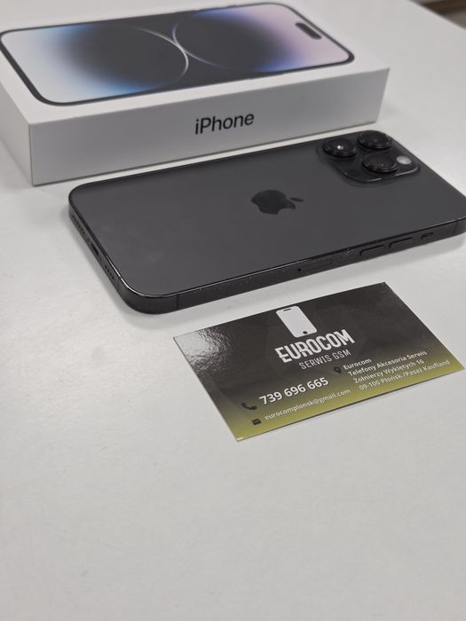 iPhone 14 Pro Max 128GB Black Sklep GSM Kaufland Płońsk