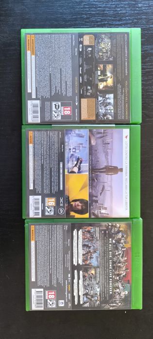 Mirrors edge/Deus ex/For honor Xbox One