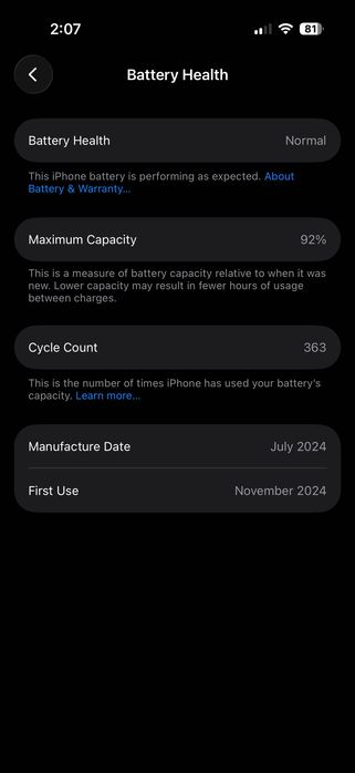 iPhone 16 pro 128gb