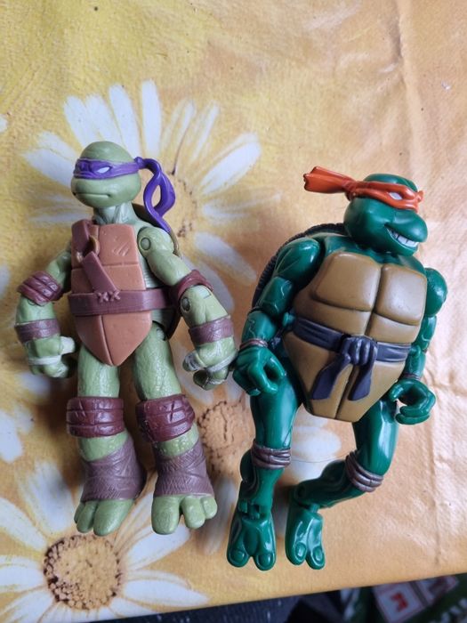 2 figurki Wojownicze Żółwie Ninja