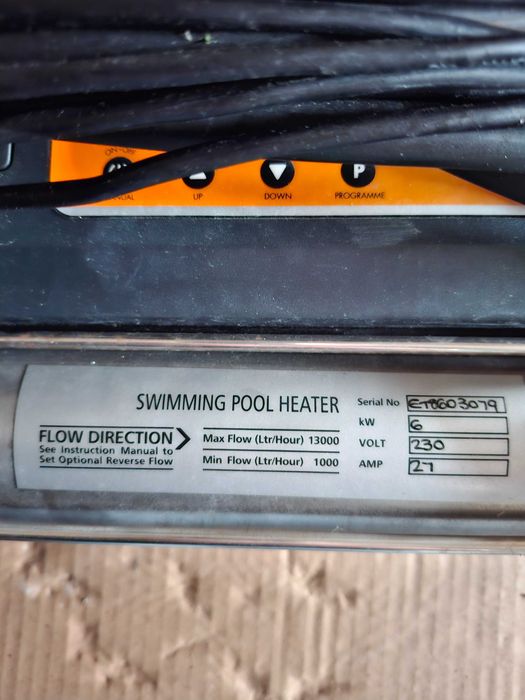 Motor aquecimento de água para piscinas