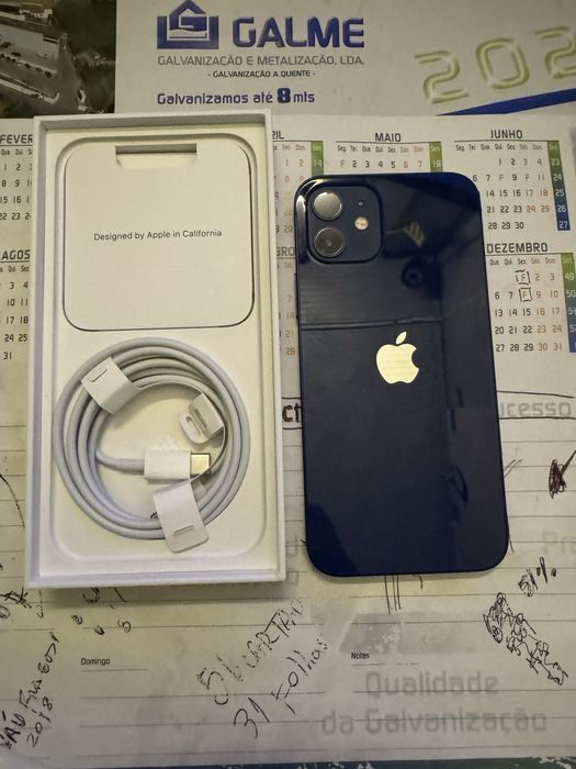 Iphone 12 azul 128gb