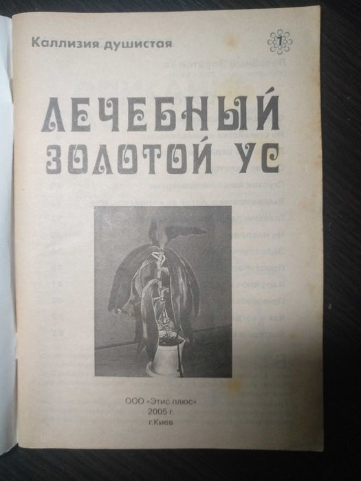 Книга «Лечебный Золотой ус»