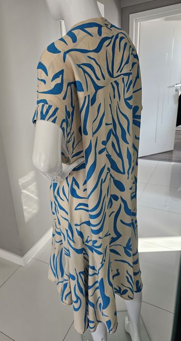 Piękna sukienka z wiskozy rozm L, Selected Femme