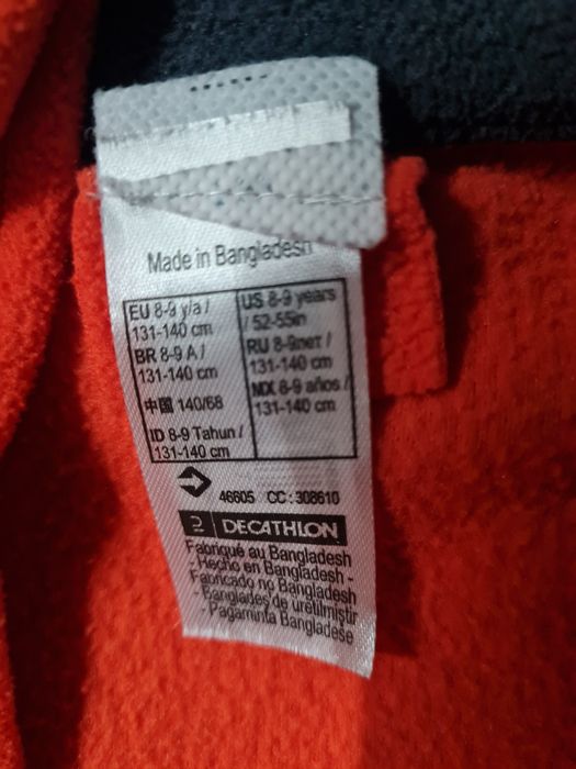 Casaco polar e camisola polar