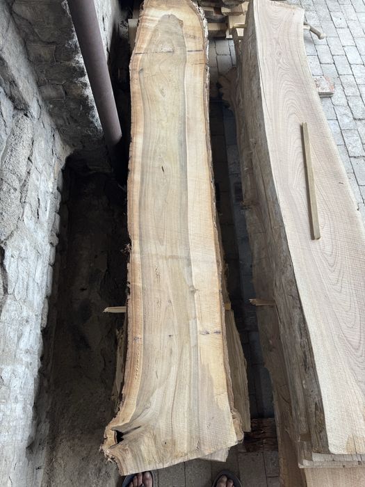 Продам слебы доска необрезная дуб, ясень, орех, акация