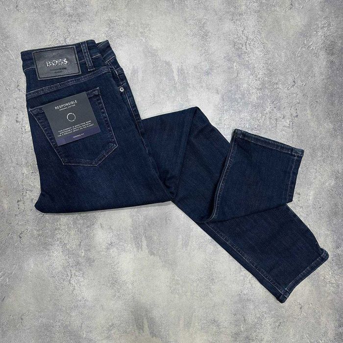 Сині чоловічі джинси Hugo Boss